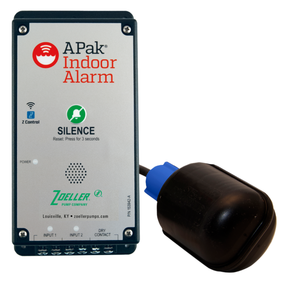 Alarma Z Control® APAK® para interiores con flotador mecánico