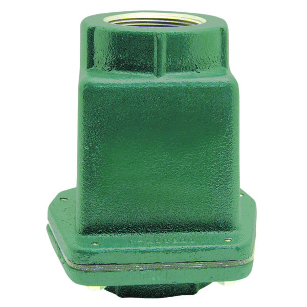 Unicheck de flujo total de hierro fundido de 2"