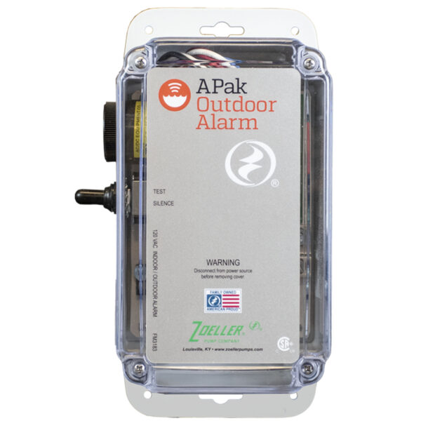 Sistema de alarma APak® stándard para exteriores con flotador mecánico