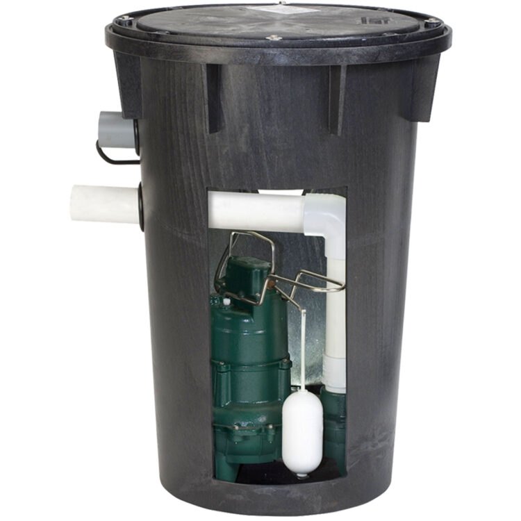 912 Simplex 18″ x 30″ Side Discharge Sewage Package with M264 image