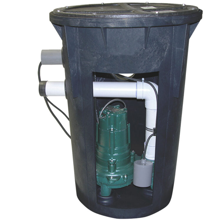 912 Simplex 18″ x 30″ Side Discharge Sewage Package with BN264 image